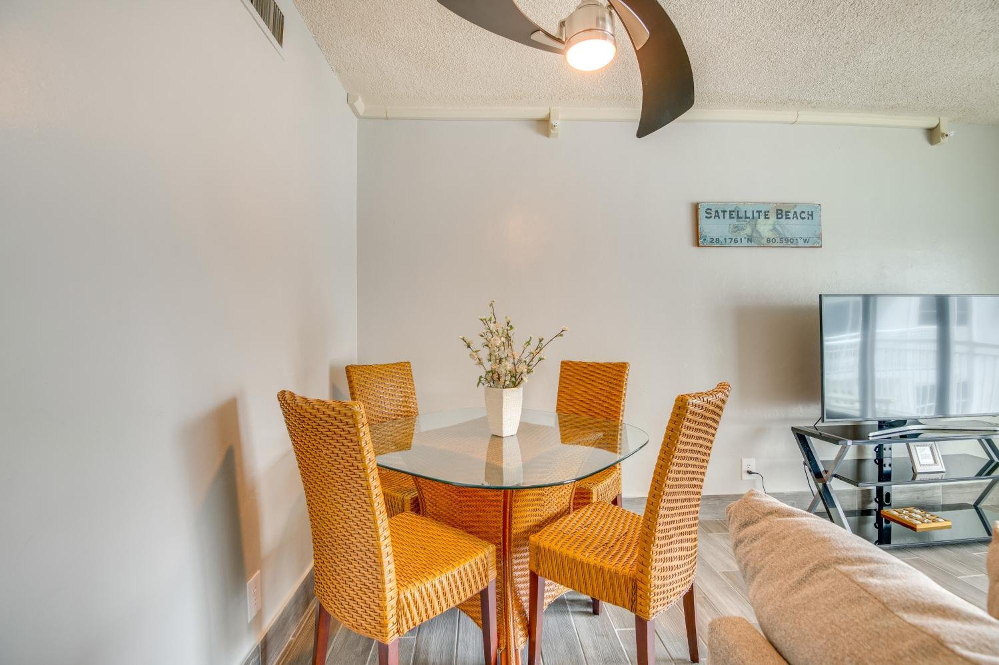 Walk To Shore Satellite Beach Condo With Ocean View Exterior photo