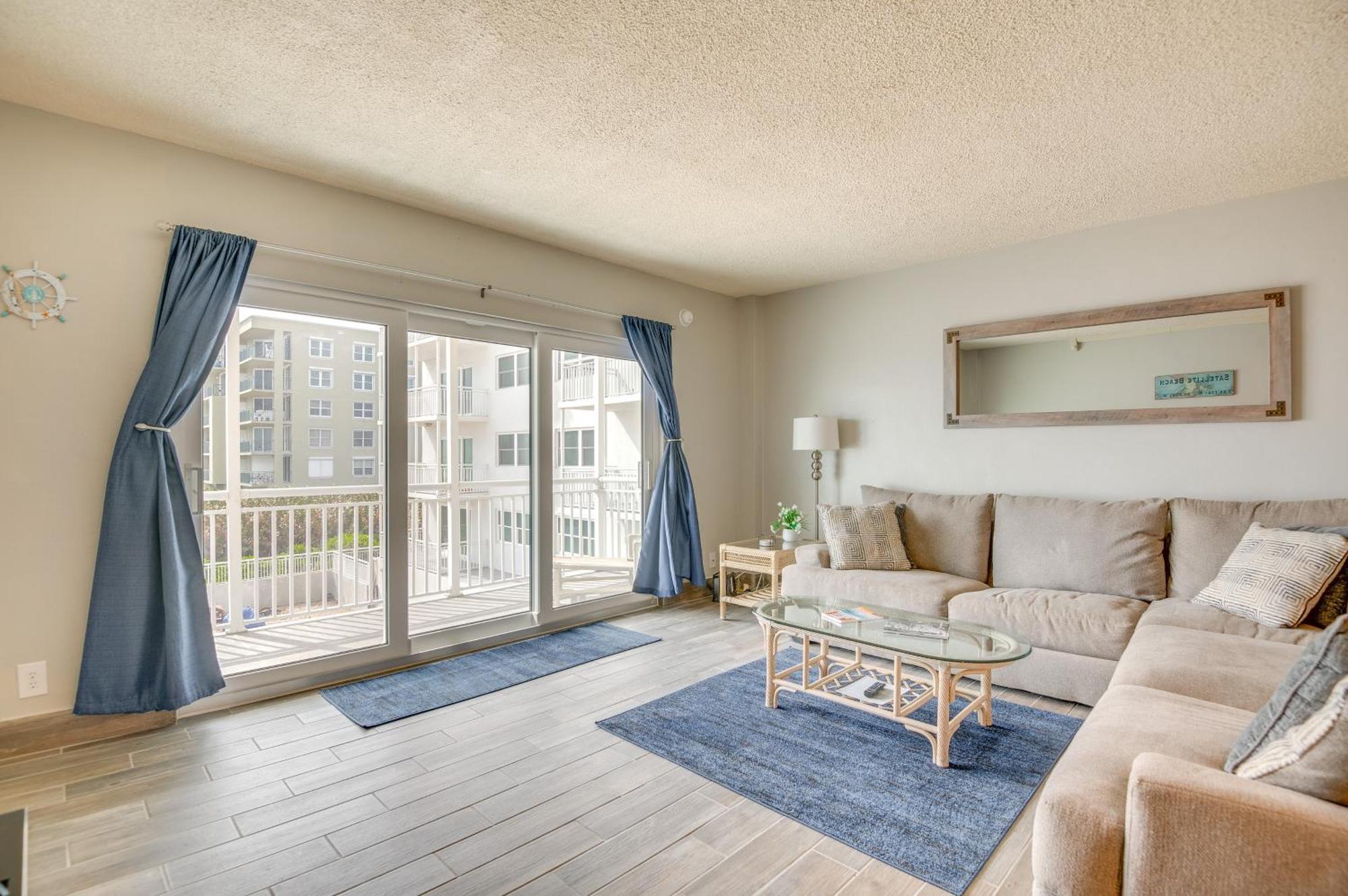 Walk To Shore Satellite Beach Condo With Ocean View Exterior photo